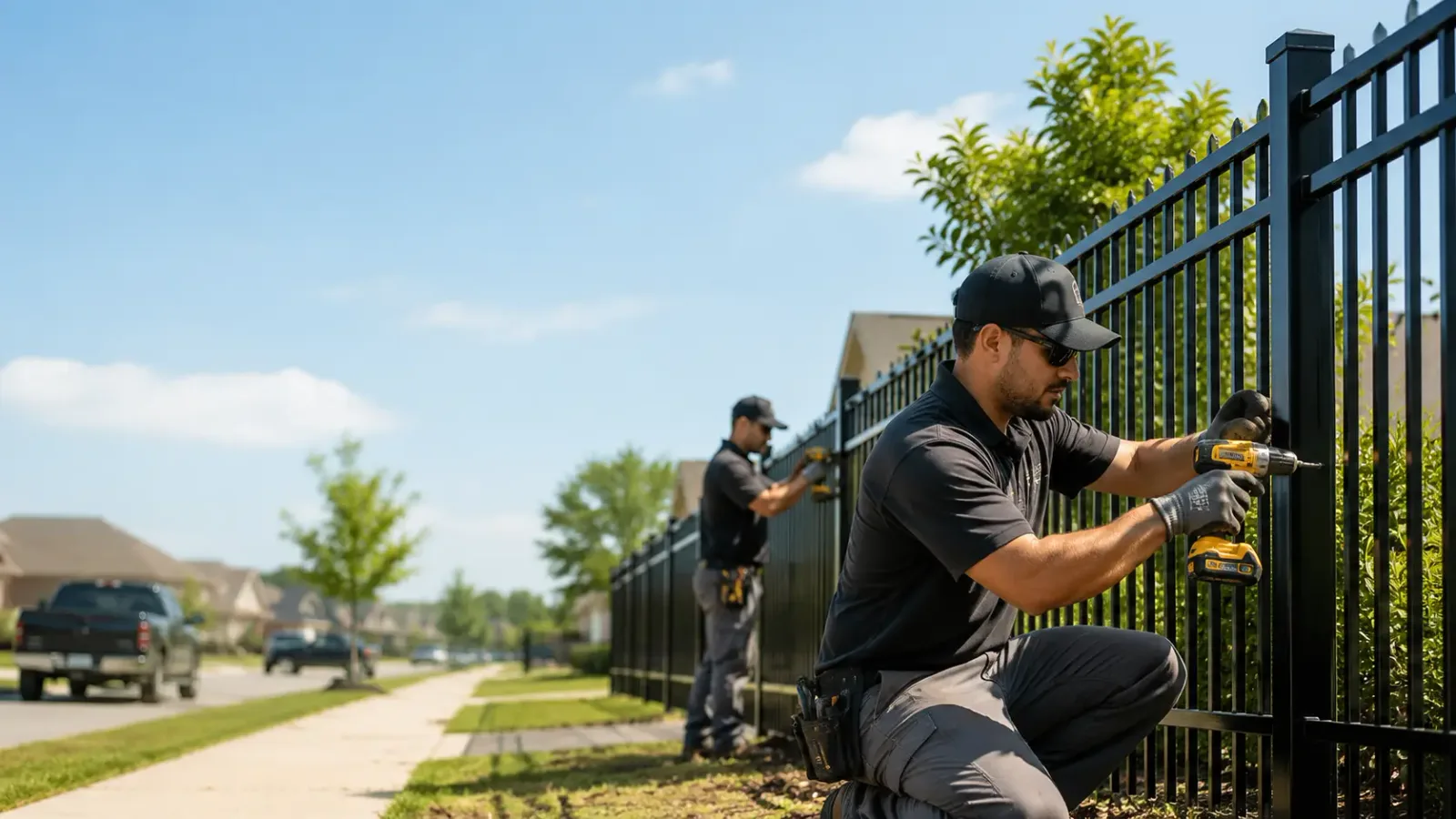 Metal Fence Installation in Ashley, OH